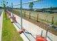 ऑस्ट्रेलिया मानक अस्थायी निर्माण बाड़ जस्ती वेल्डेड तार जाल त्योहारों के लिए आपूर्तिकर्ता